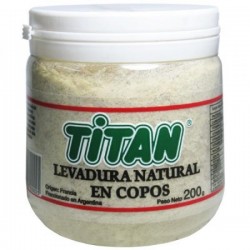 Levadura nutricional Titan en copos 200 gr