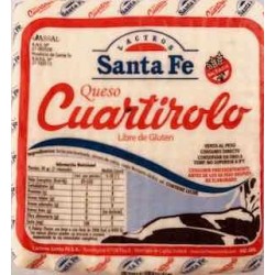 Queso Cuartirolo 1 kg (aprox) - Lacteos Santa Fe