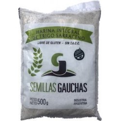 Harina de trigo sarraceno a 1 kg - Semillas Gauchas